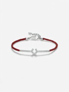 HEFANG Jewelry | Starlight Horseshoe Buckle Red Rope Bracelet Gift