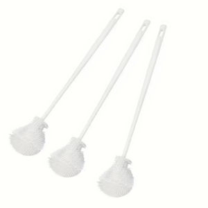1/2/3pc Detachable Silicone Cup Brush Long Handle Folding Head Glass Bottle Cleaning Brush Multifunctional Kitchen Cleaning Tool