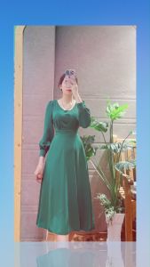 Đầm lụa Mango cao cấp freesize