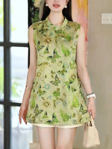 QINGNAER | Elegant Youthful Style Loose Fitting Womens Wear Large Size