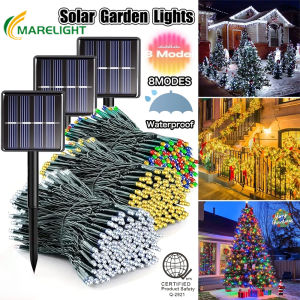 200LED Solar String Light Outdoor Waterproof Holiday Fairy Light For Home Lawn Garden Wedding Christmas Decoration