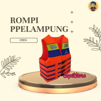 Rompi Baju Jaket Pelampung Renang Dewasa Dan Anak Anak