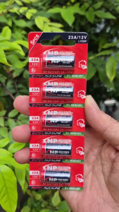 Pin 23A / A23 NP L1028F 12V - Hàng Chính Hãng dùng cho remote chống trộm điều khiển ô tô cửa cuốn chuông cửa