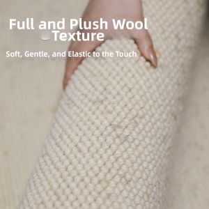 Custom Size Thick Pure Wool Carpet