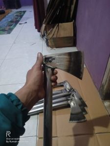 kapak daging dan tulang baja per full sepuh oli tebal