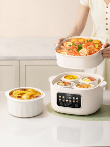 Automatic Slow Cooker Ceramic Pot