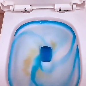 Automatic Toilet Cleaner Deodorant Blue Bubble 350ml 马桶清洁剂自动洁厕灵强力去污蓝泡泡液去异味厕所除臭神器