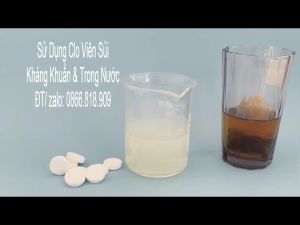 Hộp 250 Viên Clo Viên Sủi Khử Trùng Làm Trong Nước - Xịt Khuẩn Khử Trùng Môi Trường