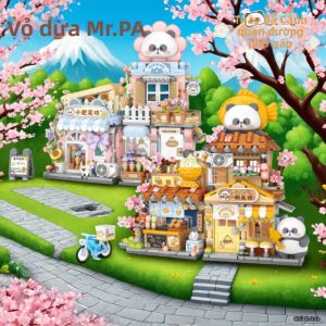 Loz | Khối Xây Dựng Gấp Gọn Hình Nhà Panda