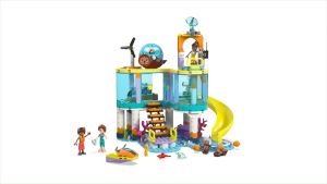 LEGO Friends 41736 Sea Rescue Centre Building Toy Set (376 Pieces) Mainan Balok (7 Tahun+)