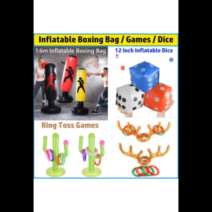 Inflatable Boxing/Punching Bag/Ring Toss Game/Inflatable Dice