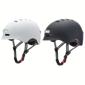 Sportschannel Mountain Bike Lighting Helmet Motor Bicycle Push Bike Safety Smart Cycle Helmet
