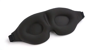 3D Sleeping Eye Mask Travel Contoured Cup Relax Blindfold Adjustable Breathable Blockout Memory Foam Padded ShadingCover