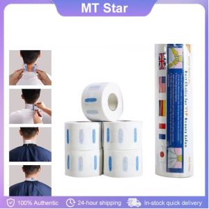 5 Rolls Neck Tissue Neck Paper for Barbers or Salon barbers Neck Tissue Paper Ruffles for Salons and Barbershop