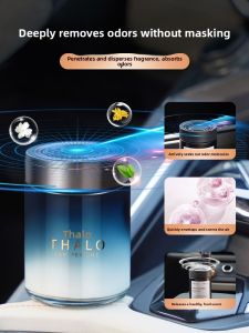MONLEYTA | Car Fragrance Perfume For Women Long Lasting Odor Eliminator Solid膏 Form Car Air Freshener New 2025 Model By MONLEYTA