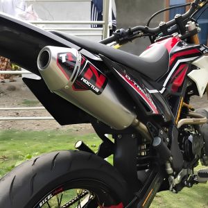 Knalpot Norifumi NOCTUS T1 Full Bending KLX 140 KLX 150 CRF 150L WR 155 DTRACKER 150