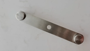 Mall Guardrail Accessories 304 SS Post Glass Panel Connection System