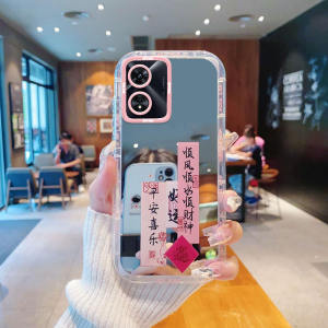 Full Cover Cartoon Silicone Phone Case for OPPOA98 A97 A96 A15s A93s A55s A72 Womens Style Protective Shell Cute Personality