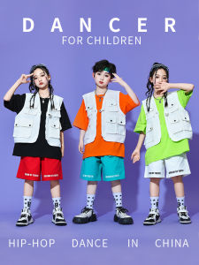 XINGYULI | Summer Loose Hip-hop Performance Wear For Boys and Girls Printed
