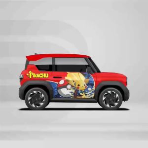 Tem dán xe VF3 - Decal Sticker dán xe - Ds Decal- 2 bên