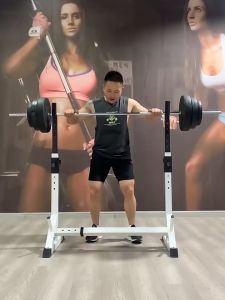 Body ชั้นวางบาร์เบล หลากหลายฟังก์ชั่น ชั้นวางบาร์เบล ความกว้าง ปรับได้ 6 ระดับ แข็งแรงทนทาน สามารถรับน้ำหนักได้มากถึง 200 กิโ