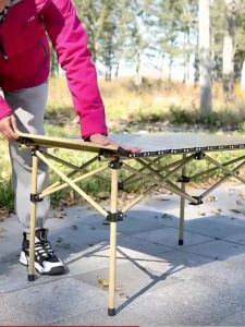 Bộ bàn ghế du lịch cắm trại Picnic cao cấp Hợp kim nhôm cao cấp không rỉ Gồm 1 bàn + 4 ghế