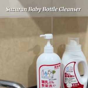 Suzuran Baby Plant-Based Baby Bottle Cleanser 800ml ｜ Fragrance Free
