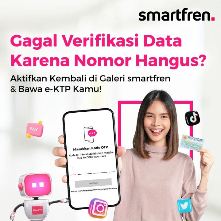 Aktifasi Nomor hangus Smartfren