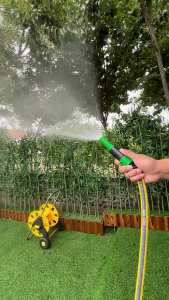 หัวฉีดสวมเร็ว หัวฉีดน้ำ ปืนฉีดน้ำ ข้อต่อสายยาง หัวฉีดแรงดันปรับได้ 4 หุน ต่อกับสายยาง หัวฉีดสวมเร็ว