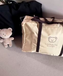 DTD TRAVEL BAG JUMBO / TAS TRAVEL KOREA BIG SIZE / TAS PERLENGKAPAN BAYI / TAS LIPAT TRAVELING