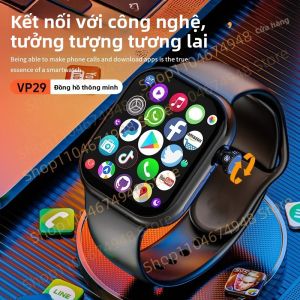 Đồng Hồ Thông Minh VP29 Dòng VP S10 Plus Với 180 ° Camera Xoay GPS WiFi NFC La Bàn Khe Cắm Thẻ SIM Hệ Điều Hành Android Thiết Bị Theo Dõi Sức Khỏe
