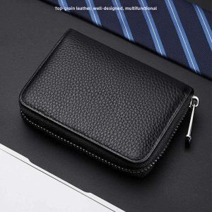 Jiaxun | Anti Magnetic Anti Theft Multi-Card Capacity Card Holder
