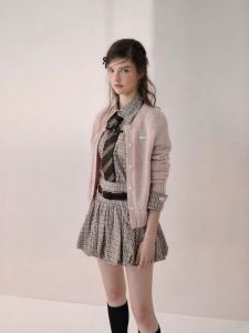 AIVEI | Celebrity-style Youthful Spring Knit Cardigan