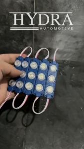 LAMPU LED MODUL STRIP 3 CHIP BESAR TIMBUL 12VOLT LAMPU DASBOR MOBIL LAMPU KOLONG MOTOR