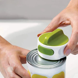Portable Manual Can Opener Beer Can-Do Compact Mini Can Opener Kitchen Gadgets Tool Easy Twist Release Safety Open Jar
