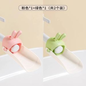 Silicone Faucet Extender Anti-Splash Tool Childrens Hand Washing Device Extended Switch for Baby Bathrooms Household Essentials