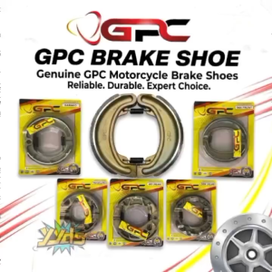 [ORIGINAL] GPC BRAKE SHOE FOR VARIOUS MOTORCYCLE MODELS GENUINE