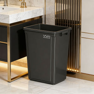 Commercial Large Capacity Outdoor Square Trash Bin 40L