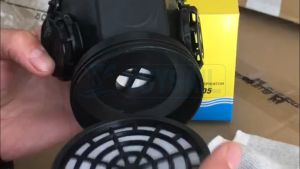 Np305 / Np306 Respirator Mask With Filter Dustproof Mask Exhalers Applied To Proof Coating Industrial