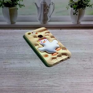 Casing Vivo 1802 Softcase 3D Motif Cute Duck Vivo Y83