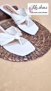 DALLEYA COLLECTION - Crayon Sandal Wanita Selop / Slip Teplek Tali Untuk Di Rumah / Casual Real Pict by lily shoes