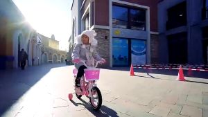 Bike for Kids Ages 2-13 Steel Frame Training Wheels 12/16 with Basket - High-Quality Children Bicycle