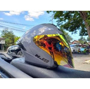 Helm NJS Kairoz Paket Ganteng Spoiler Solid Half Face Original NJS Kairoz kyoto sv300 ultron pro tt course zx1r gt nfj terra n1 max nova x v2.0 armor mla kbr ttc r10 rc7 gm g1 armor ttc nfj ttr jet striker