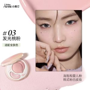 Phấn Má Hồng Hai Lớp Little Ondine Double Effect Highlighting Palette Line Dog Collaboration Multi-Purpose Matte Women