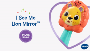 VTech Baby Mirror Toys Kids SAFE 【I SEE ME LION MIRROR】 Early Learning Toys Baby Toys Boys Girls 1 year 2 years 3 Years