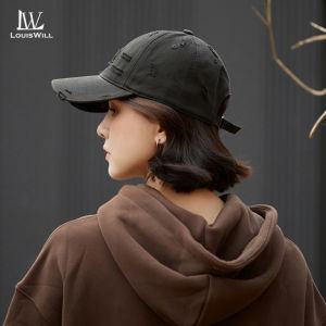หมวกเบสบอลของผู้ชาย LouisWill หมวกเบสบอลใช้ได้ทั้งชายและหญิงหมวกหมวกกันแดดระบายอากาศกลางแจ้งหมวกเบสบอลแฟชั่นหมวกกันแดดหมวกปรับได้หมวกกีฬากลางแจ้งออกกำลังกาย