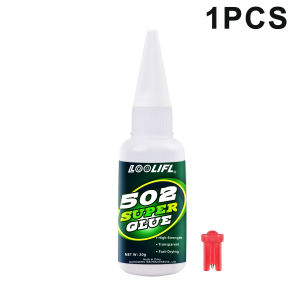 Loolifl1-5Pcs 502 Super Glue Instant Dry Multi-Purpose Cyanoacrylate Adhesive Shoe Repair Glue Leather Rubber Wood Metal Glass Strong Glue 502 Liquid Glue Tool