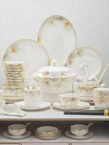 mornenjoy | High Appearance Jingdezhen Ceramic Dinnerware Set