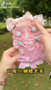 SERENITY 10Pcs/Set Lace Hair Clips Baby Girls Glitter Wing Hairbows Duckbill Clip Pearl Flower Hairpins Princess Barrettes For Kids