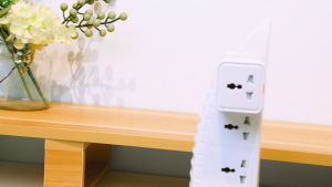 Smatrul Tuya Zigbee Smart Plug Universal Plug Socket Adapter Power Monitor 16A Timer App Remote Outlet Voice Works With Alexa Google Home